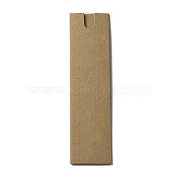 Paper Pen Packaging Sleeves, Slip-in Fountain Pen Holders, Office School Supplies, BurlyWood, 155x40x0.5mm(AJEW-WH0326-71B-02)