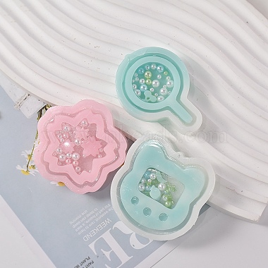 Diy sakura et tête de chat et pendentif en forme d'étoile et de sucette moules en silicone de qualité alimentaire(SIMO-D001-06)-2