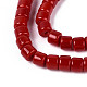 undurchsichtige einfarbige Glasperlenstr&auml;nge(GLAA-N065-4x4mm-C05)-3
