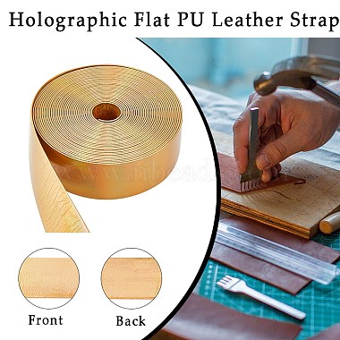 4.6~5M Laser Flat Imitation Leather Cord(LC-GF0001-06E-02)-4