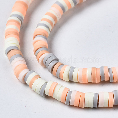 Handmade Polymer Clay Beads Strands(CLAY-R089-4mm-108)-2