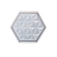 moldes de silicona con forma de estera de taza hexagonal(WG13514-03)-1