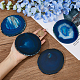 Dyed & Heated Natural Agate Slice Cup Mats(DJEW-WH0043-44B)-3