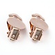 304 Stainless Steel Clip-on Earring Setting(STAS-L244-49RG)-2