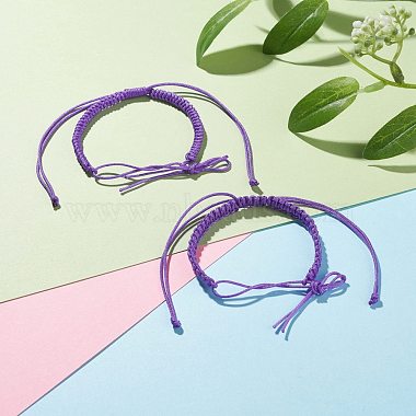 2Pcs Nylon Braided Bracelet Makings(BJEW-JB07525-04)-2