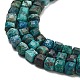 brins de perles de chrysocolla et lapis lazuli naturelles(G-H042-B39-01)-4