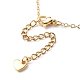 Alloy Enamel Heart Charms Bracelet(BJEW-JB08678)-6