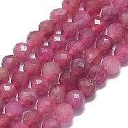 Natural Tourmaline Beads Strands, Faceted, Round, 4~4.5mm, Hole: 0.6mm, about 92~93pcs/strand, 15.16~15.35 inch(38.5~39cm)
(G-G106-C02-03)