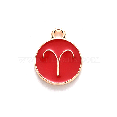 Alloy Enamel Pendants(ENAM-SZ0001-28B-A)-3