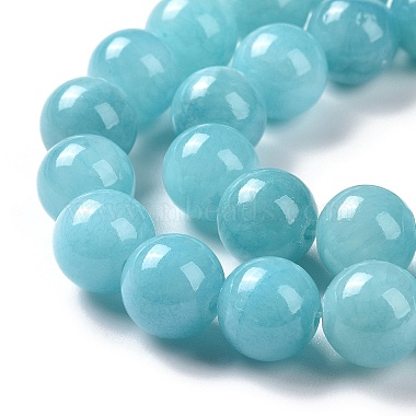 Natural Mashan Jade Round Beads Strands(G-D263-8mm-XS28)-3