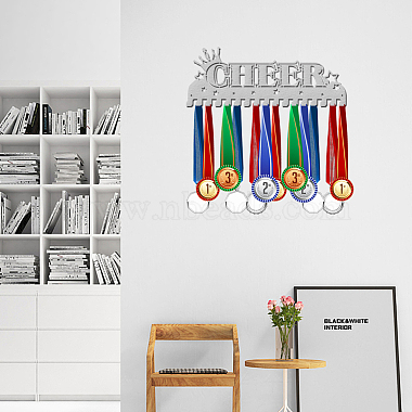 Support mural d'affichage de support de cintre de médaille de fer(ODIS-WH0024-040)-6