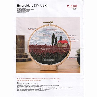 DIY Scenery Embroidery Kit(DIY-O021-11A)-6