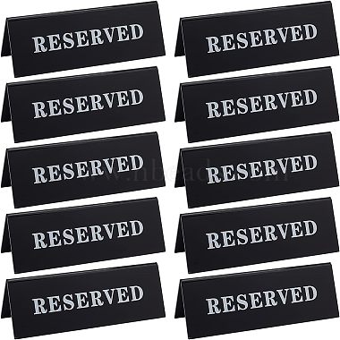 Acrylic Reserved Table Tent Sign(AJEW-WH0251-39)-1