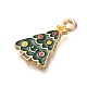 Christmas Theme Alloy Enamel Pendants(FIND-M039-02A)-2