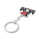 Mother's Day Alloy Enamel Keychains(KEYC-P020-A01)-2