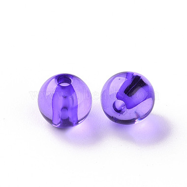 Perles en acrylique transparente(MACR-S370-A8mm-748)-2