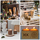 SUPERDANT Memorial Series Wooden Candle Holder and Candles Set(AJEW-SD0001-15H)-7