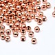 Brass Round Beads(X-KK-M085-26RG-NR)-1