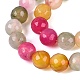 agate perles brins(G-Q606-42A-02)-4