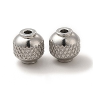 201 Stainless Steel Beads, Lantern, Stainless Steel Color, 8.3x8.2mm, Hole: 1.6mm(STAS-M089-06P)