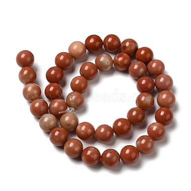 brins de perles de jaspe naturel(G-H298-A14-04)-3