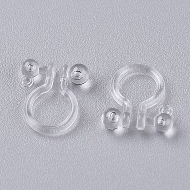 Пластиковые серьги с клипсами(X-KY-K012-02)-2
