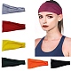 Cloth Stretch Elastic Yoga Headbands(OHAR-H002-02)-1
