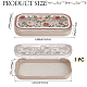 1個のプラスチック製眼鏡ケース(AJEW-CN0005-10)-2