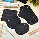 Pandahall elite 5 piezas 5 estilo pu cuero tejer bolsas de ganchillo almohadilla moldeadora de parte inferior de uñas(DIY-PH0009-83)-5