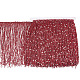 5M Sparkle Polyester Tassel Lace Trim(OCOR-OC0001-38B)-1