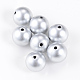 Matte Style Spray Painted Acrylic Beads(X-ACRP-S669-12mm-01)-1