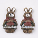 Bunny Resin Cabochons(X-CRES-S357-11B)-1