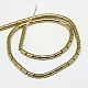 Electroplate Non-magnetic Synthetic Hematite Beads Strands(G-J162-B-M)-3