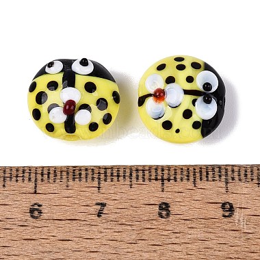 Handmade Bumpy Lampwork Beads(LAMP-Q039-15F)-4