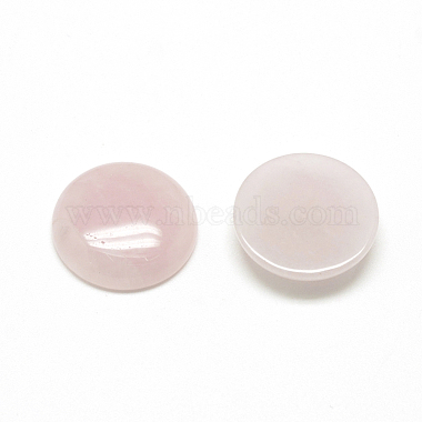 Cabochons de quartz rose naturel(X-G-R416-8mm-48)-2