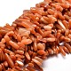 Natural Red Aventurine Chip Beads Strands(G-E271-14)-1