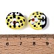 Handmade Bumpy Lampwork Beads(LAMP-Q039-15F)-4