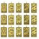 15Pcs 5 Styles Tibetan Style Alloy Pendants(TIBEP-YW0001-76AG)-1