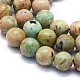 Natural Peruvian Turquoise(Jasper) Beads Strands(G-E561-11-8mm-AB)-3