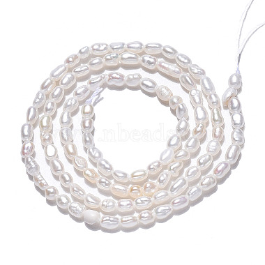 Natural Cultured Freshwater Pearl Beads Strands(PEAR-N012-02I)-3