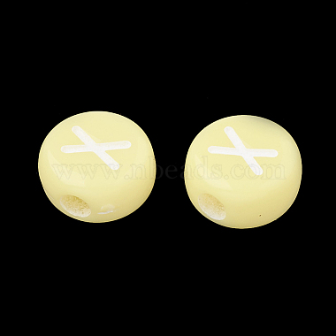 Opaque Acrylic Beads(MACR-SZ0001-39E)-2
