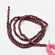 Natural Garnet Beads Strands(X-G-N0213-04-2mm)-2
