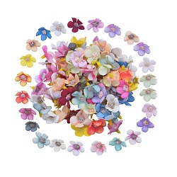 104Pcs 26 Colors Silk Flower, Decorate Accessories, Mixed Color, 23x23x16mm, 4pcs/color(FIND-SZ0001-011)