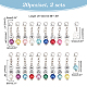 marqueurs de point de pendentif en perles d'imitation acrylique(HJEW-AB00331)-2