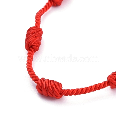 Bracelets porte-bonheur à 7 nœud(BJEW-JB05252-03)-2