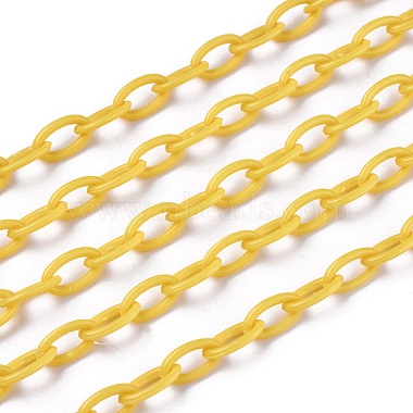 Gold Plastic Cable Chains Chain