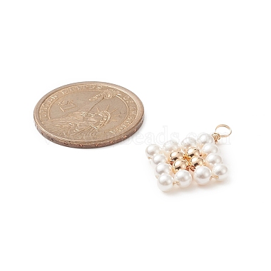 Pendentifs en perles de coquillages(PALLOY-JF02028)-3