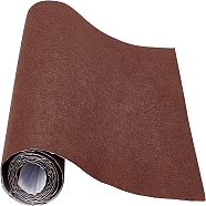 Polyester Felt Sticker, Self Adhesive Fabric, Rectangle, Coconut Brown, 40x0.1cm, 2m/roll(DIY-WH0146-04K)