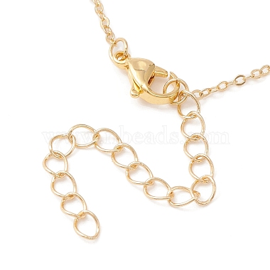Natural Pearls Beaded Chain Necklace(NJEW-JN04345)-5