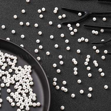 Perles acryliques de perles d'imitation(PL609-1)-5